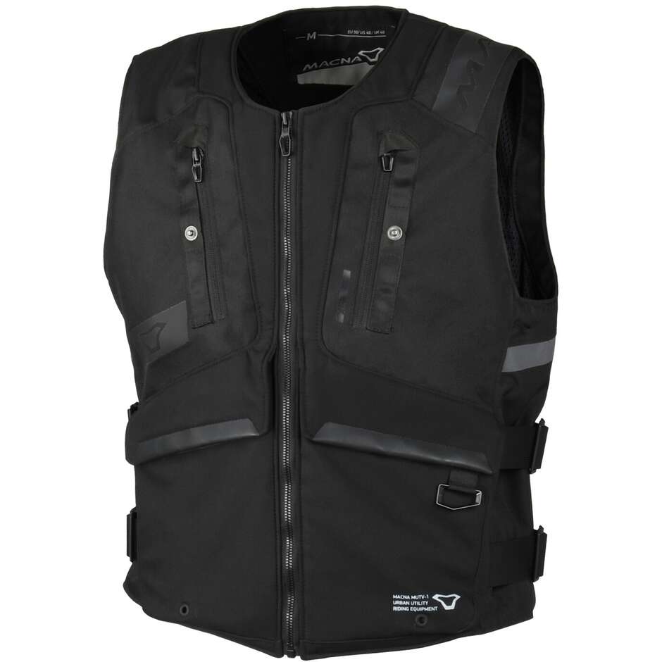 Macna Mutv-1 Black Motorcycle Vest