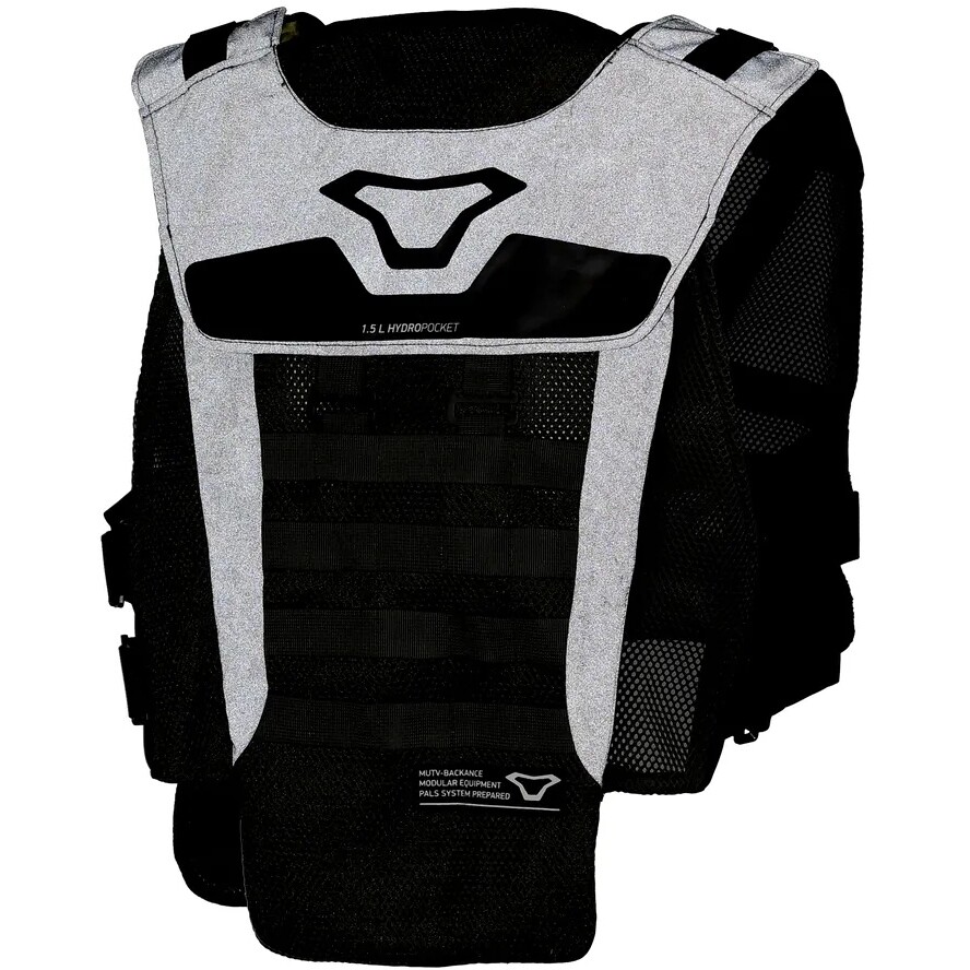 Macna MUTV Backance Black Motorcycle Vest