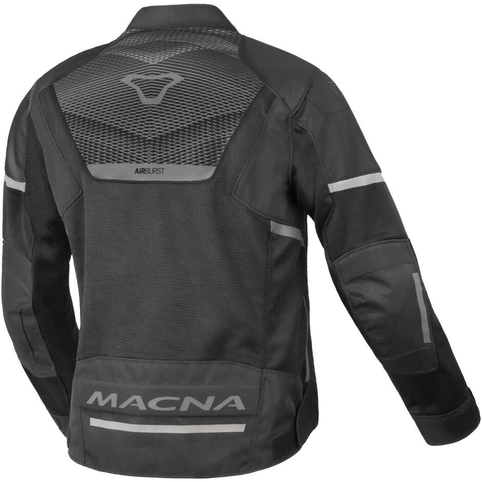Macna Orcano 2.0 Damen Motorradjacke Schwarz