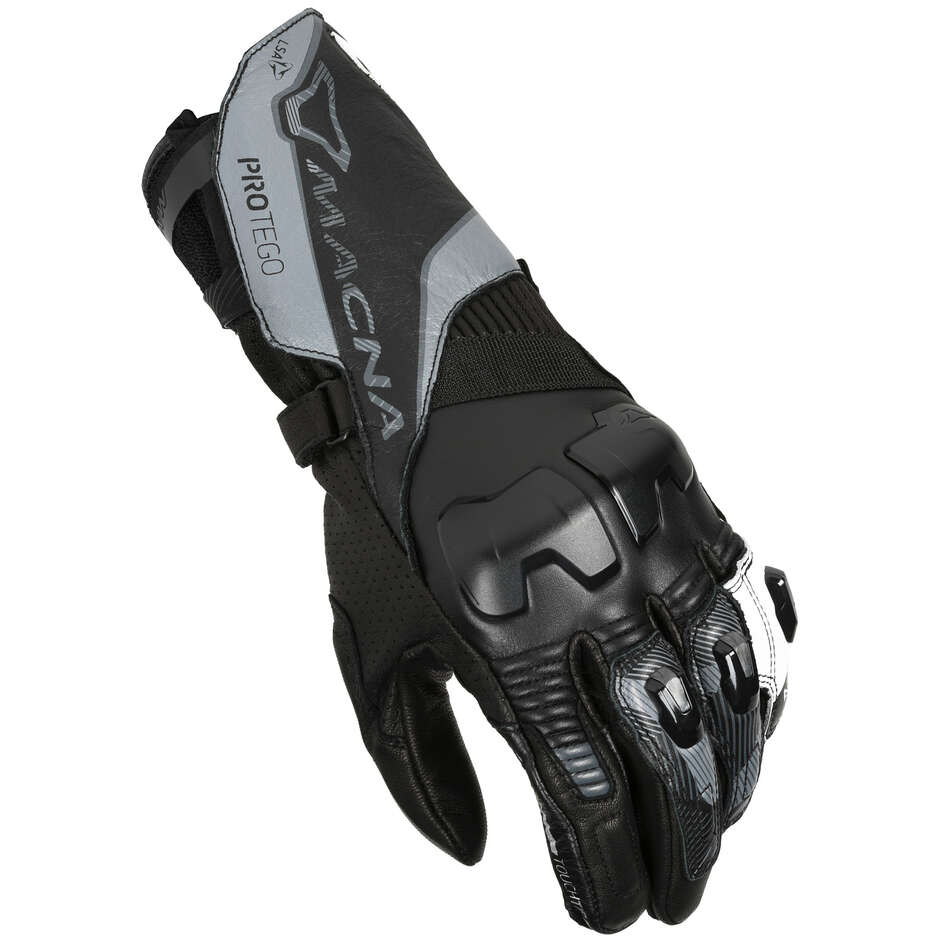 Macna Protego Damen Motorradhandschuhe Schwarz
