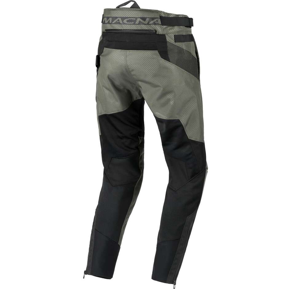 Macna Qargon Tapered Motorcycle Pants Green / Black