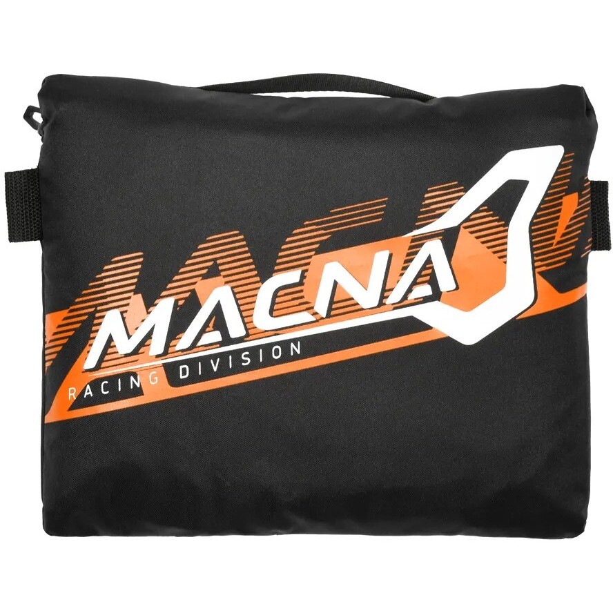 Macna Rain Jacket, Rainossi Black / Orange
