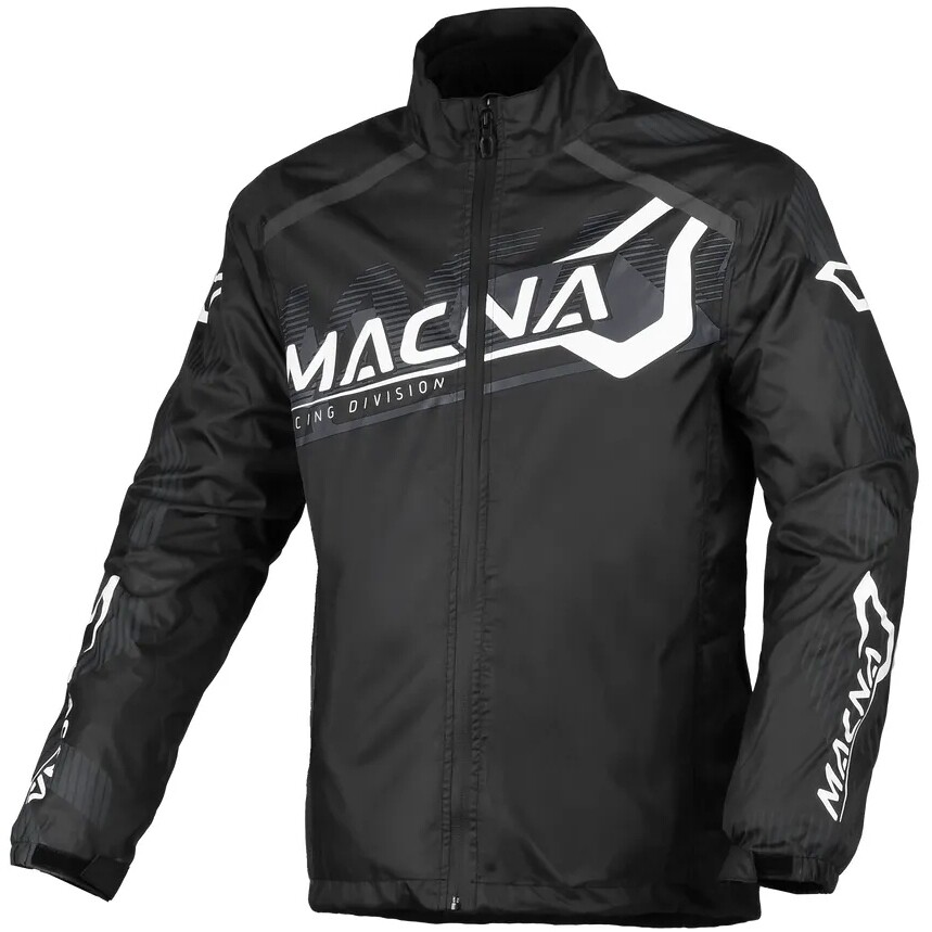 Macna Rainossi Wasserdichte Jacke Schwarz/Weiß