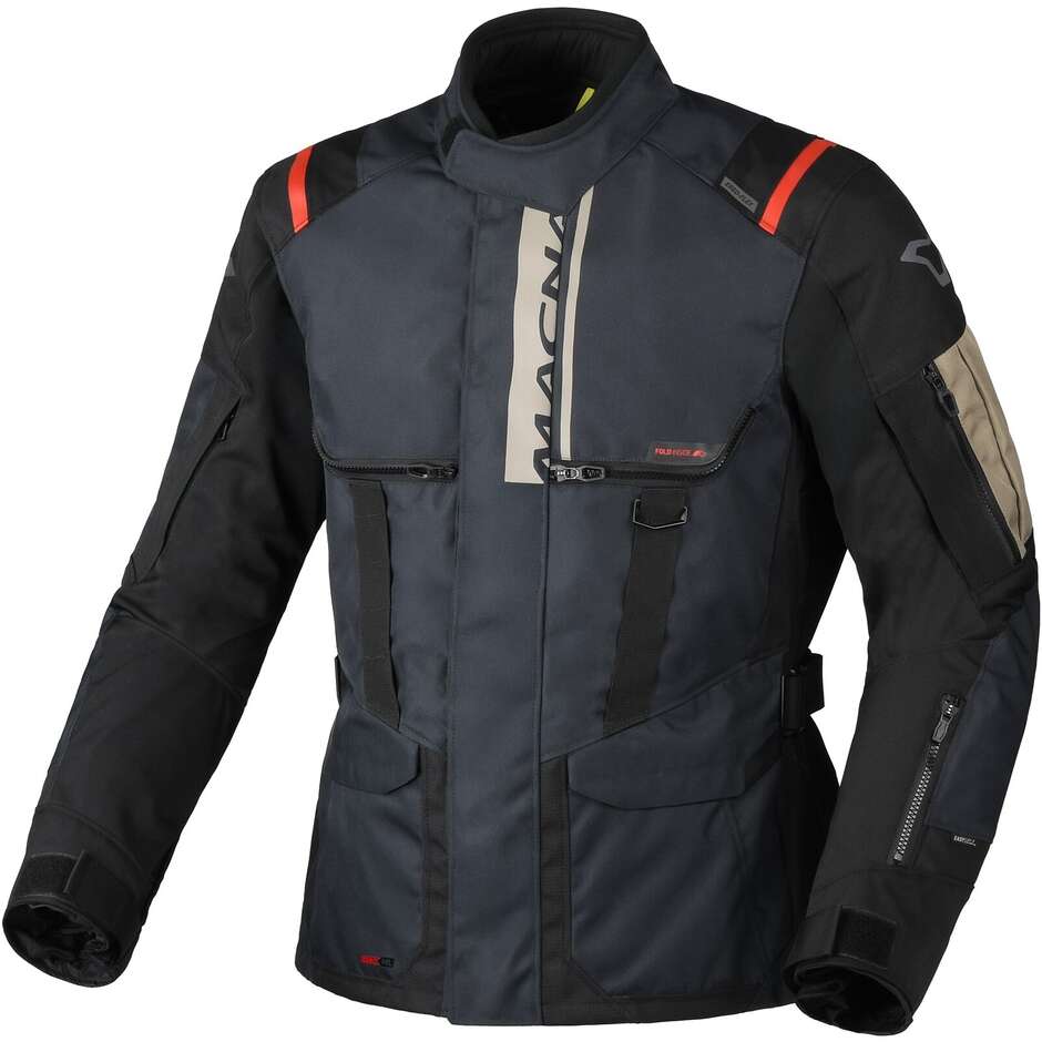 Macna Rancher 2.0 Motorcycle Jacket Blue / Red