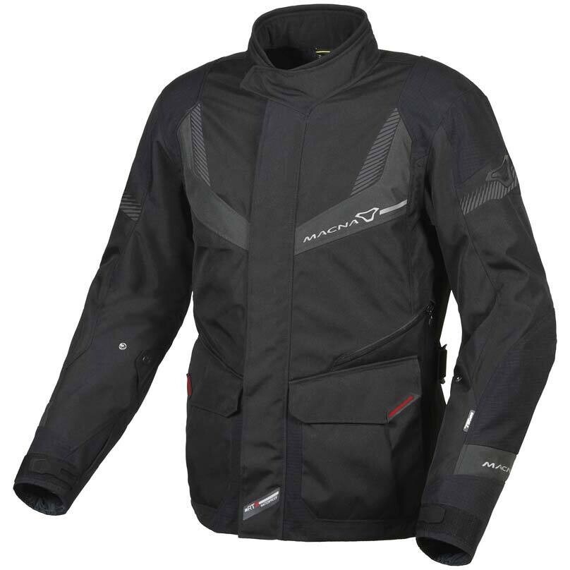 Macna Rancher Damen Motorradjacke Schwarz Grau