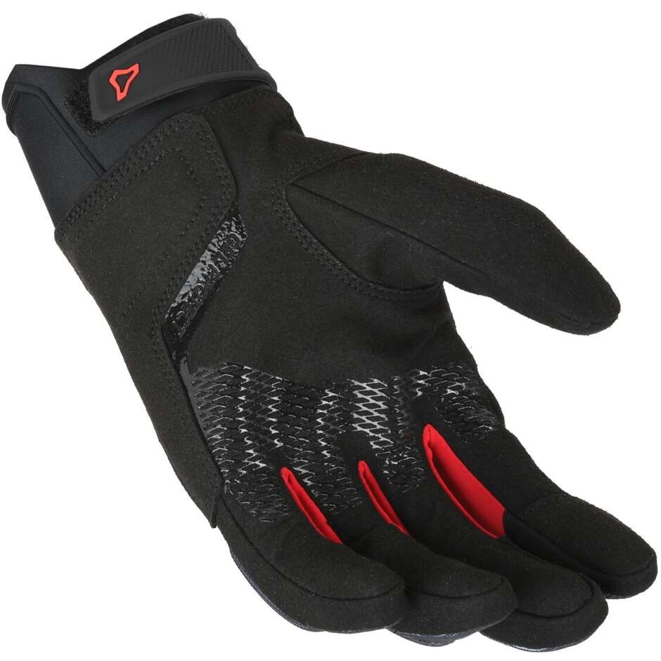 Macna Recon 2.0 Motorcycle Gloves Black Red