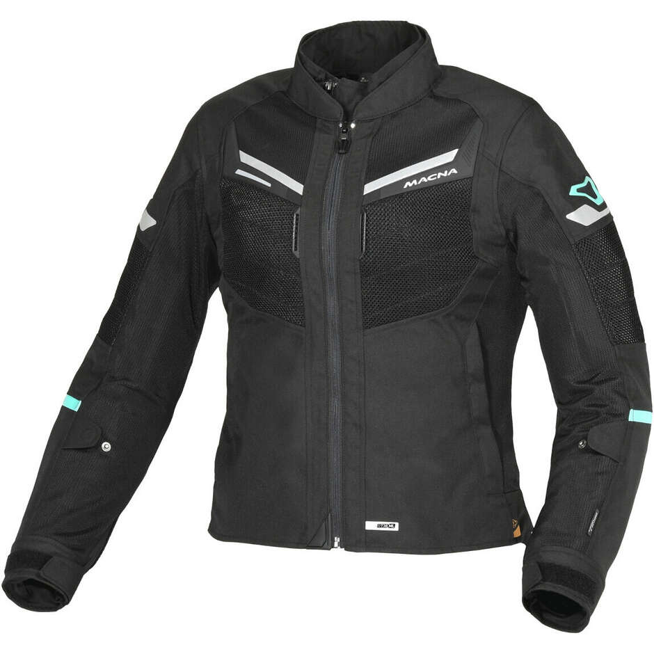 Macna Round Black Women's Motorcycle Jacket
