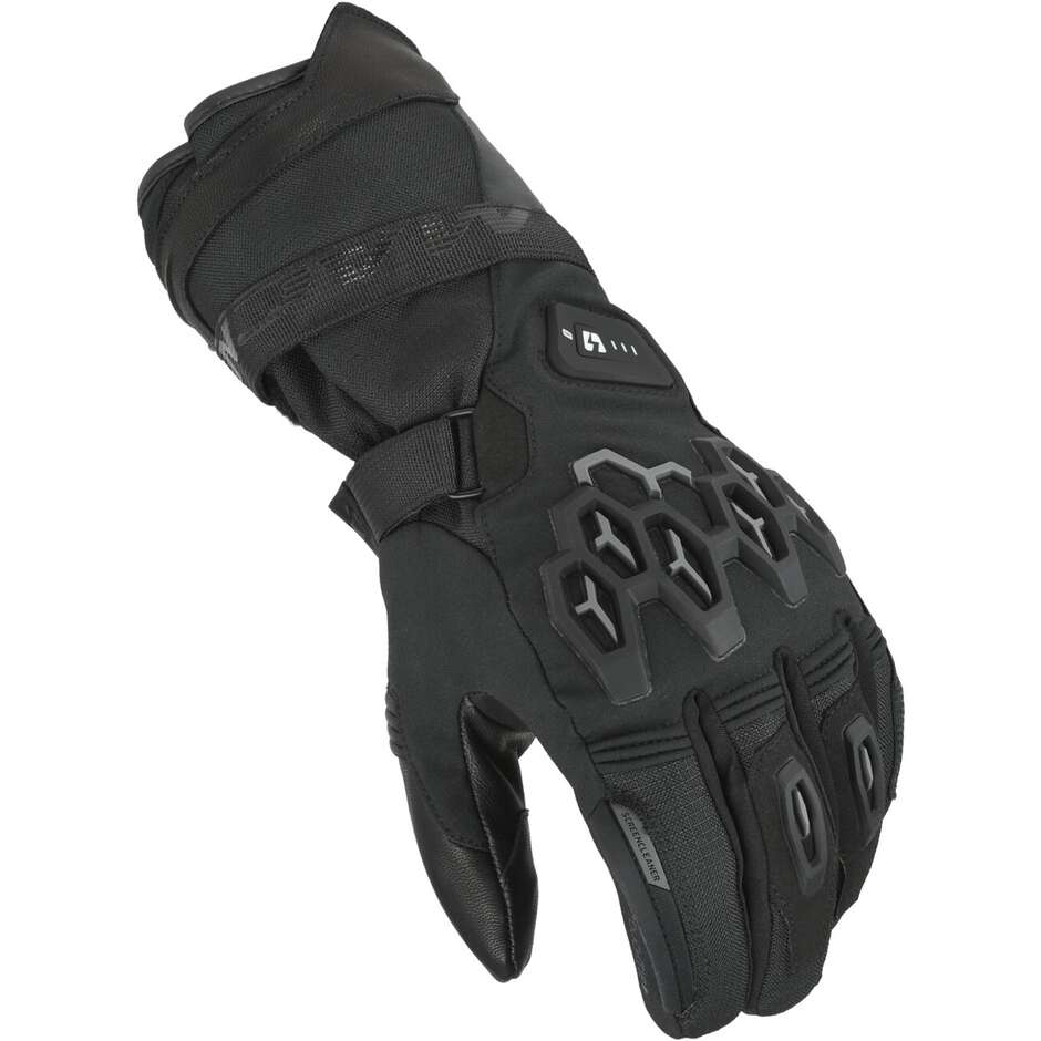 Macna RTX RAFINO Black Motorcycle Gloves