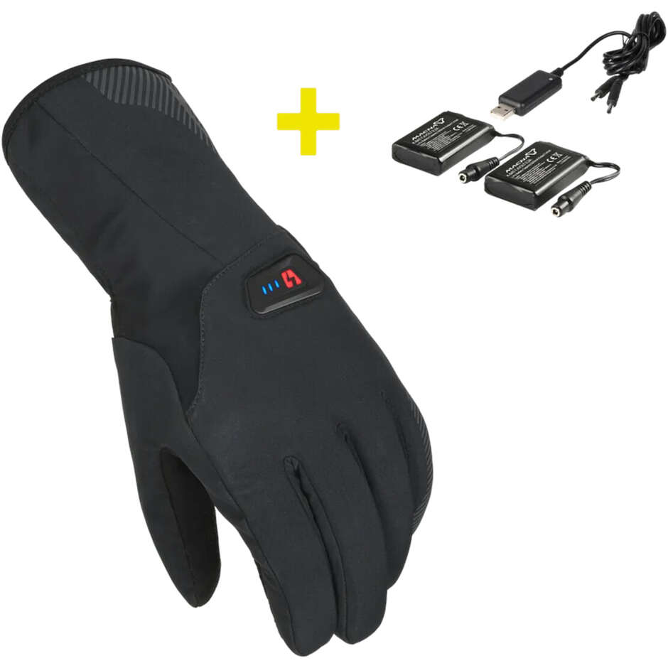 Macna SPARK KIT Black Bicycle Gloves