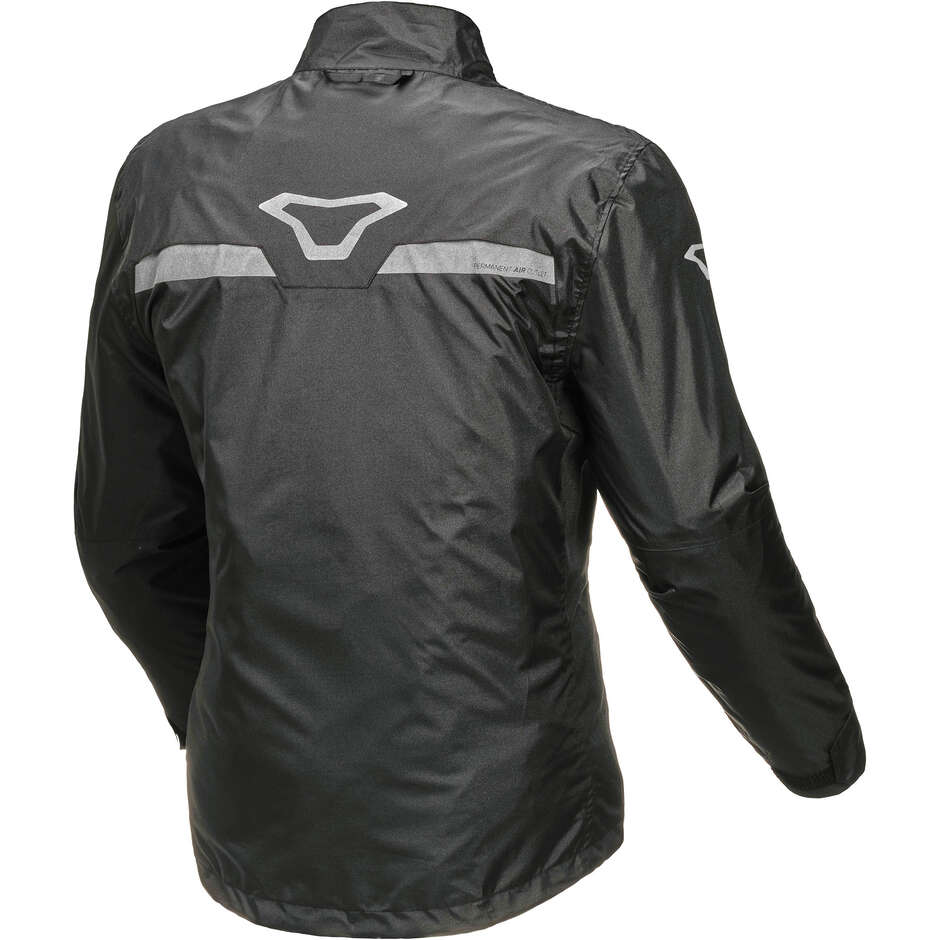 Macna Spray Damen Motorrad-Regenjacke Schwarz