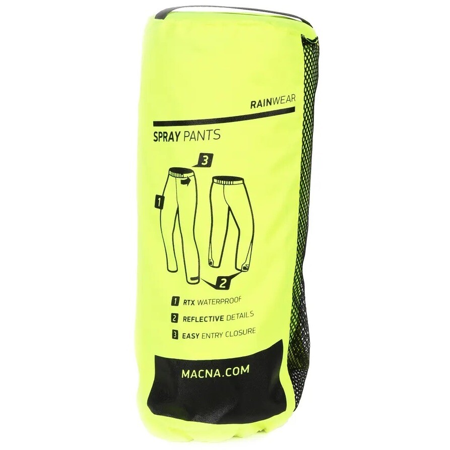 Macna Spray Fluo Yellow Rain Pants