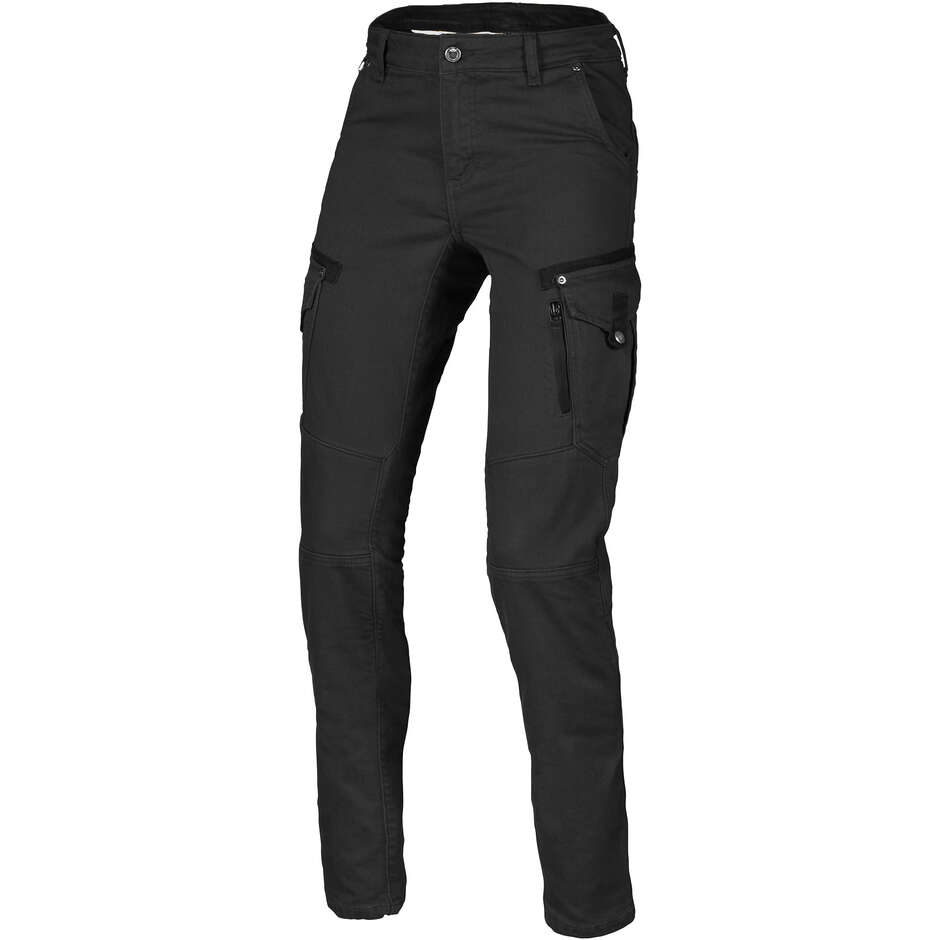Macna Takar Damen-Motorradjeans Schwarz – Standard