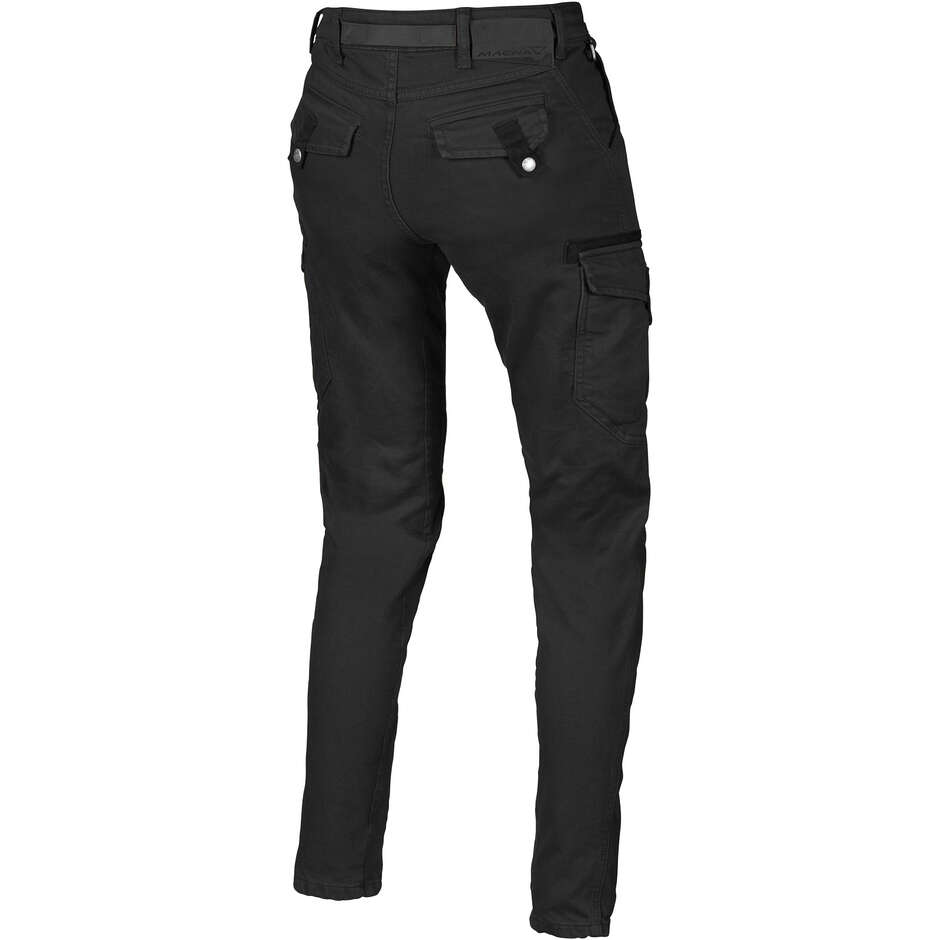 Macna Takar Damen-Motorradjeans Schwarz – Standard
