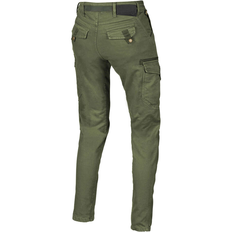 Macna Takar Grüne Damen-Motorradjeans – Standard