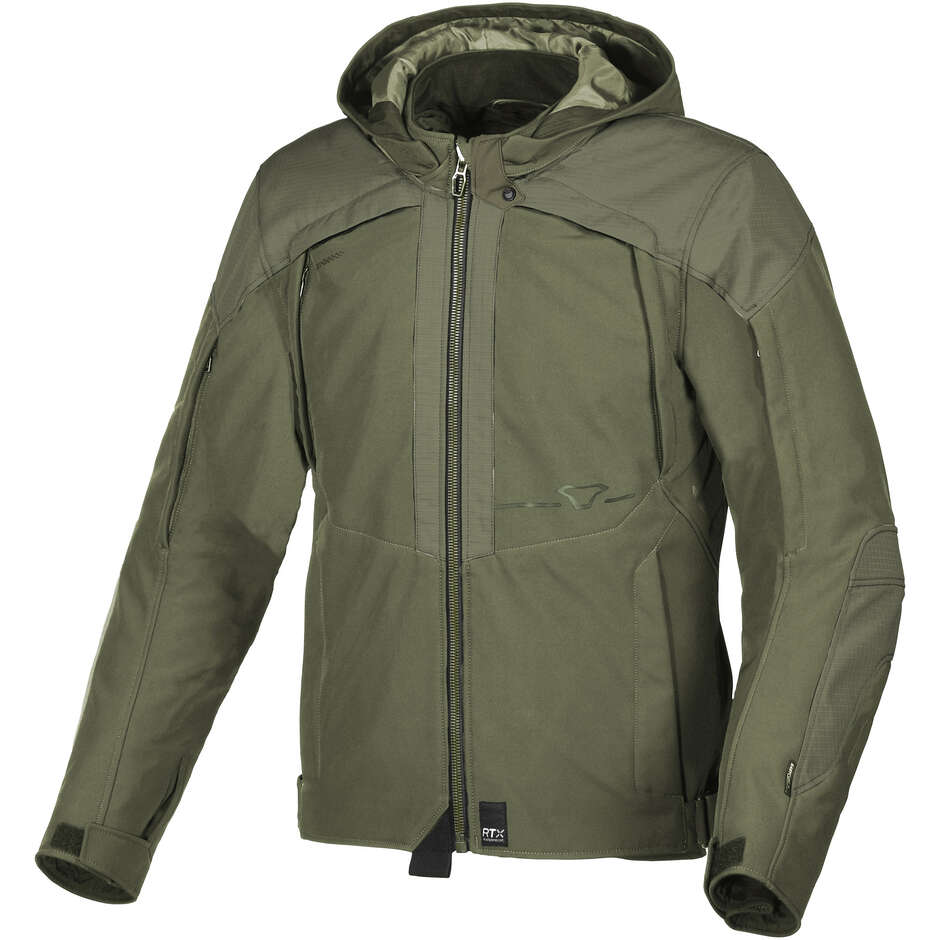 Macna Territor Green Motorcycle Jacket
