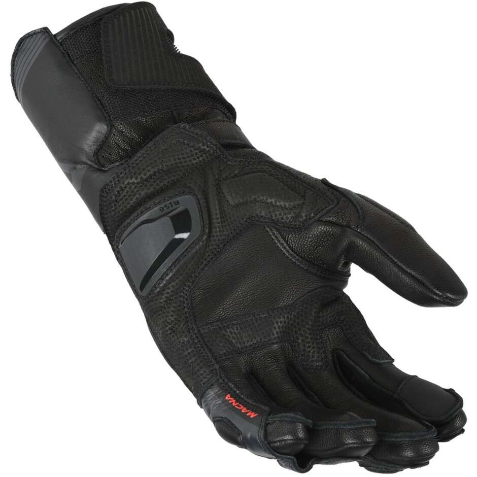 Macna Thandor Black Motorcycle Gloves