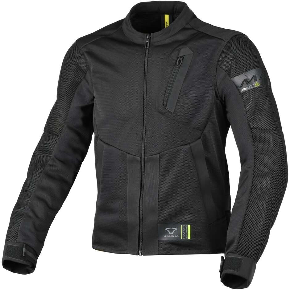 Macna Torido Black Motorcycle Jacket