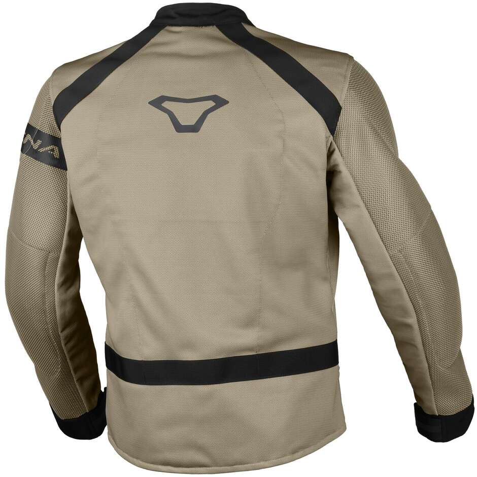Macna Torido Motorcycle Jacket Black Taupe