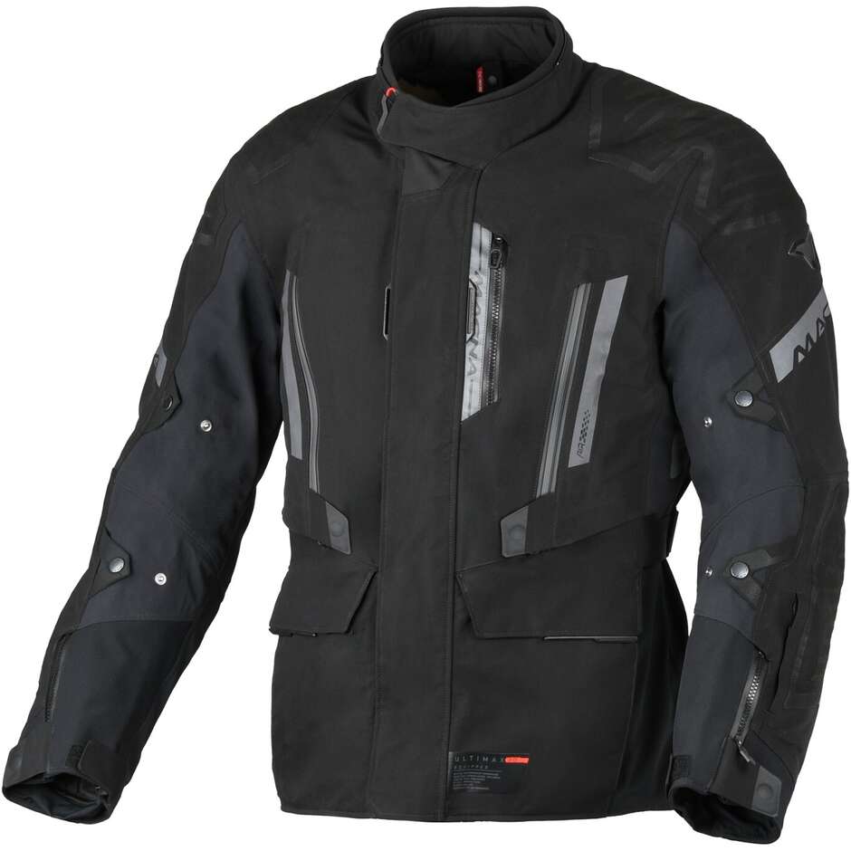 Macna Ultimax 2.0 Motorradjacke Schwarz
