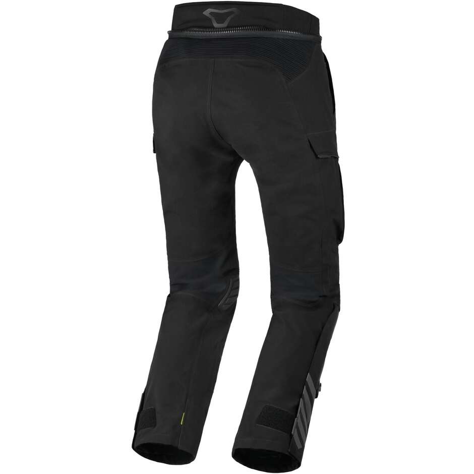 Macna Ultimax Mattschwarze Motorradhose – gekürzt
