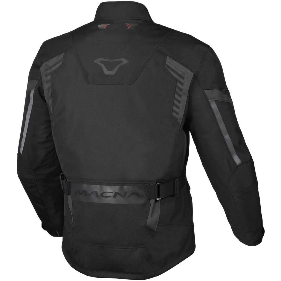 Macna Vaulture Black Motorcycle Jacket