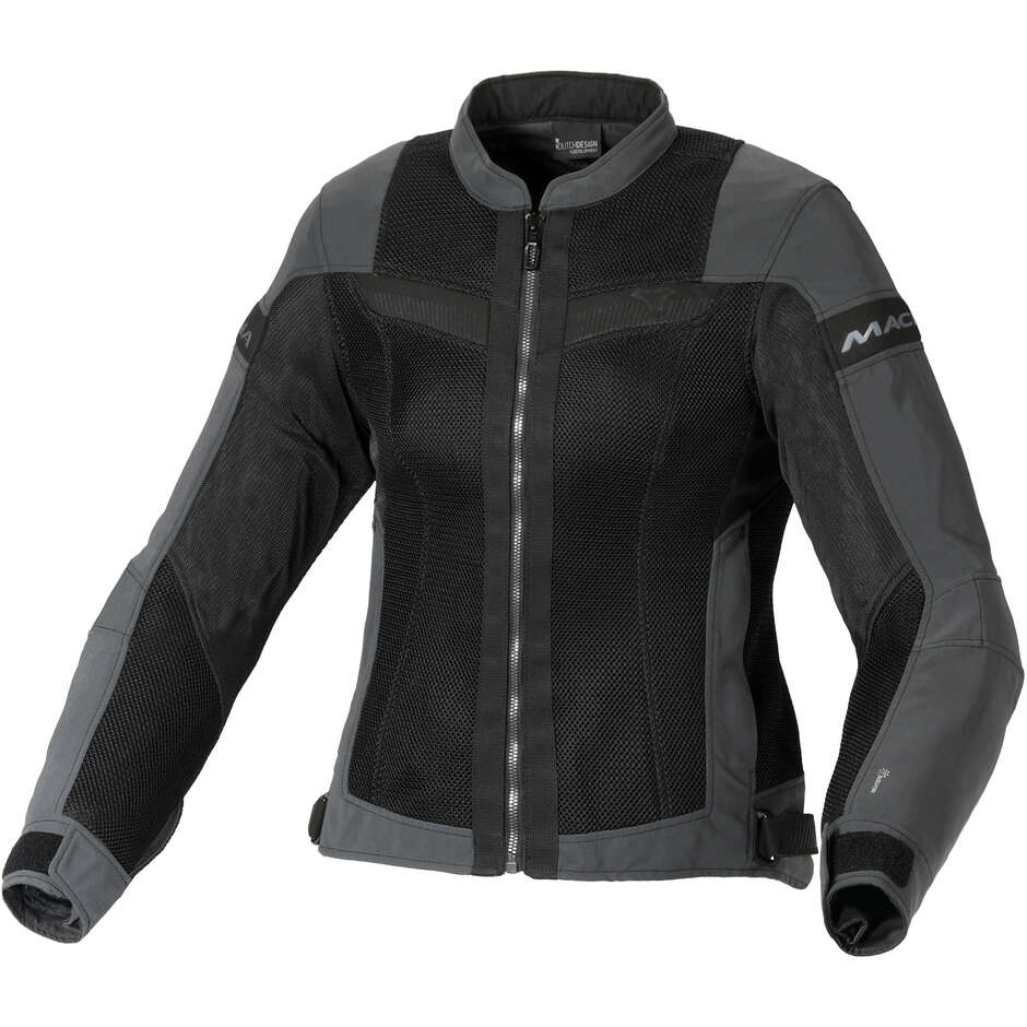 Macna Velotura Night Eye Women's Motorcycle Jacket Black night eye