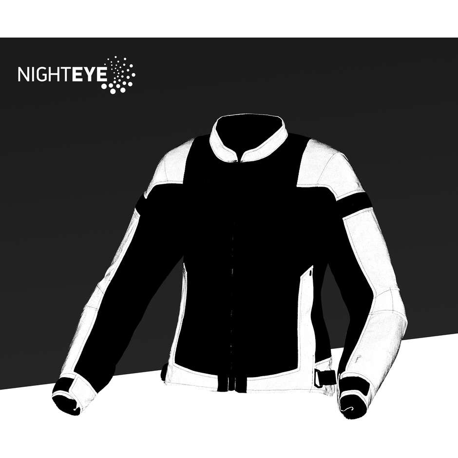 Macna Velotura Night Eye Women's Motorcycle Jacket Black night eye