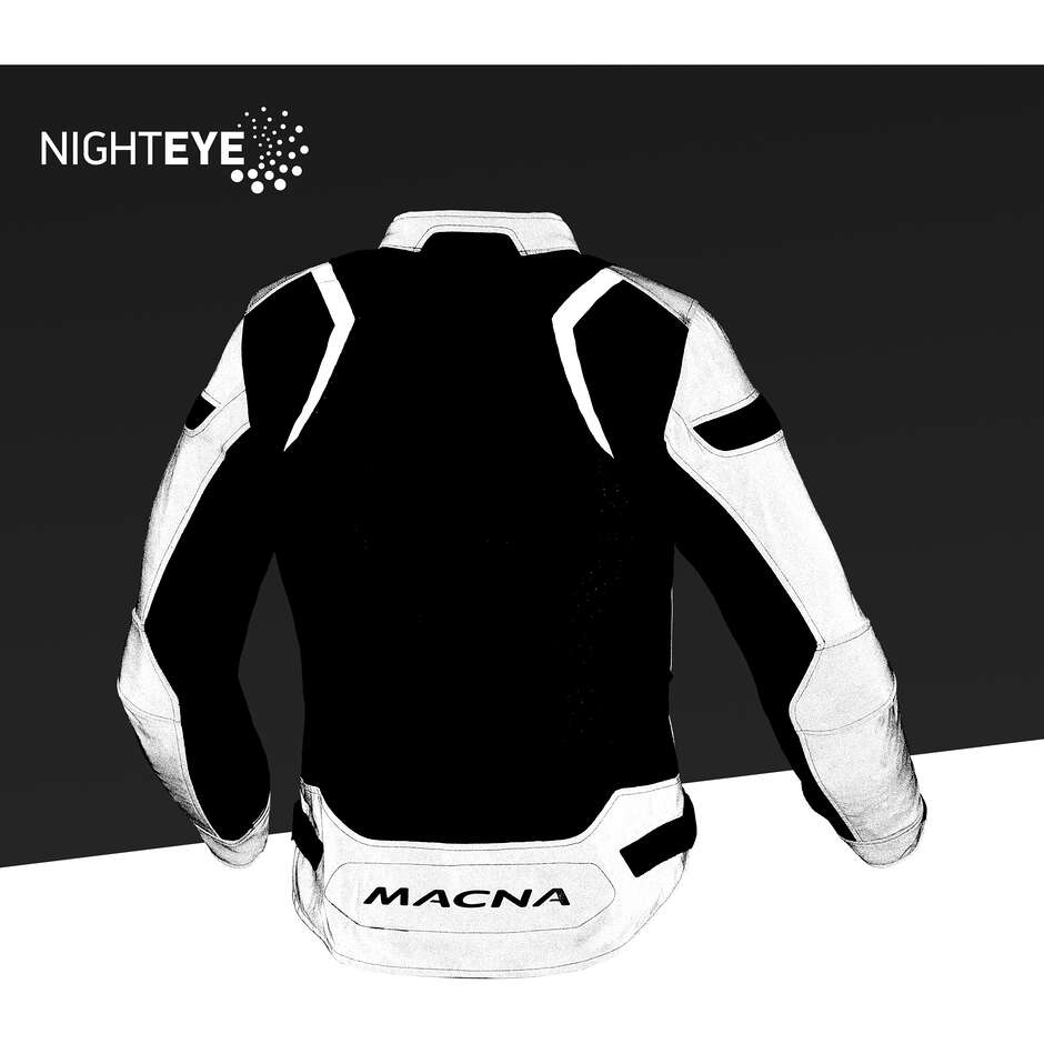 Macna Velotura Night Eye Women's Motorcycle Jacket Black night eye