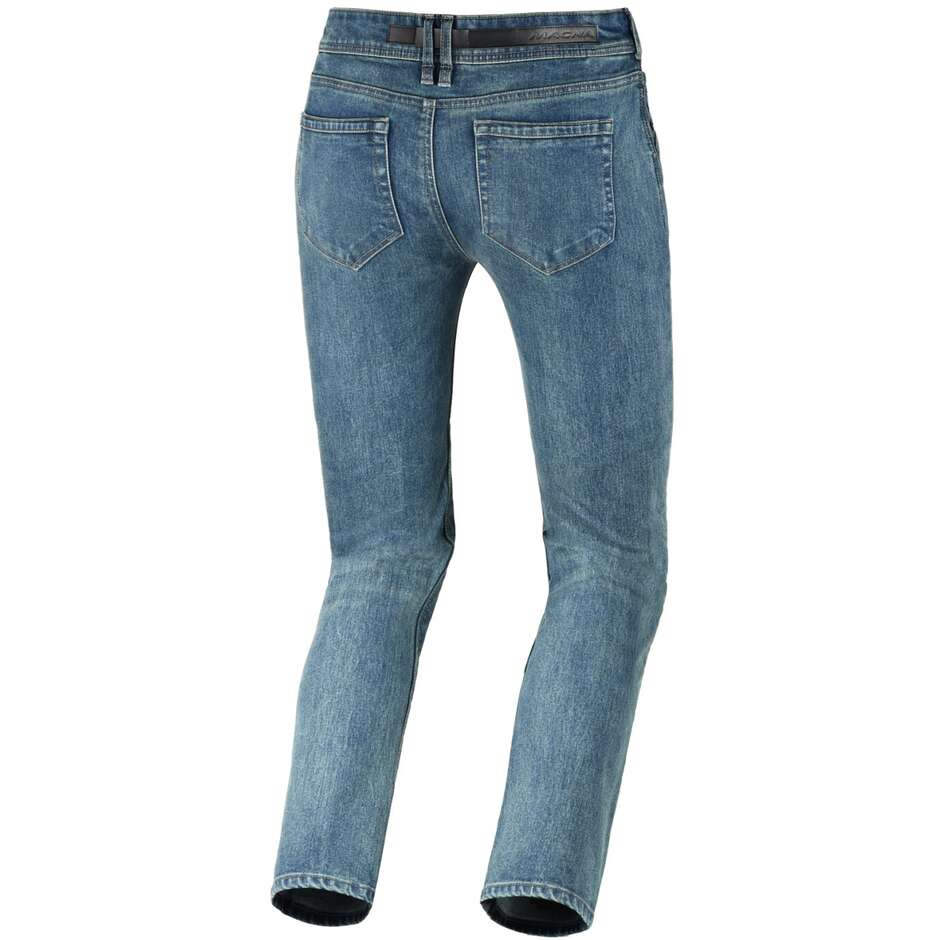 Macna Vinton Straight Motorradjeans Blau #2 – gekürzt