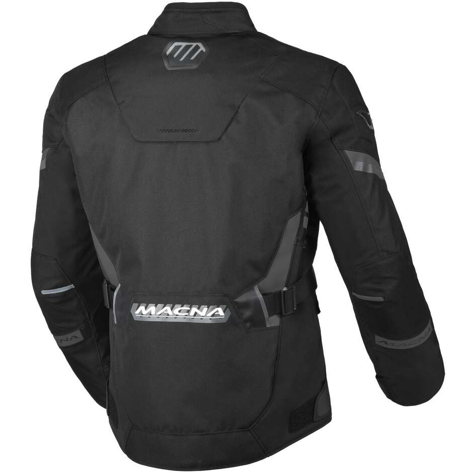Macna Zastro Black Motorcycle Jacket