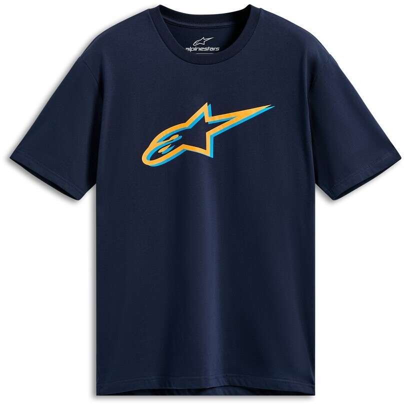 Maglia AGELESS SHADOW CSF Blu Marino/Arancione taglia XL
