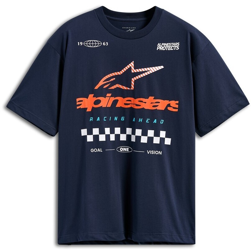Maglia Alpinestars APLOMB OVERSIZED SS CSF Marina