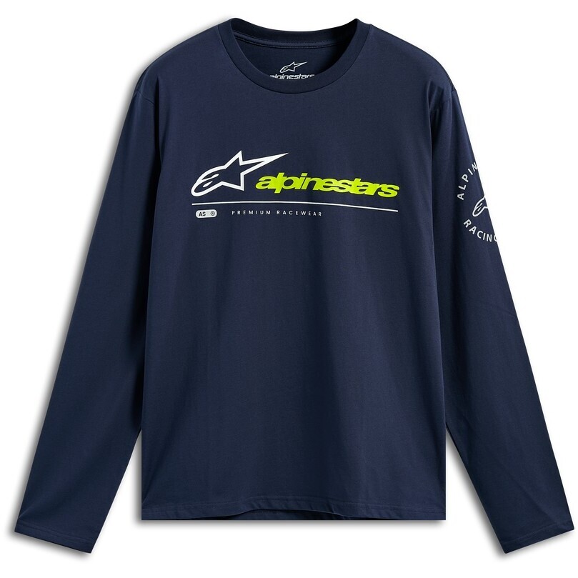 Maglia Alpinestars MANDATORY LS CSF Blu Marina