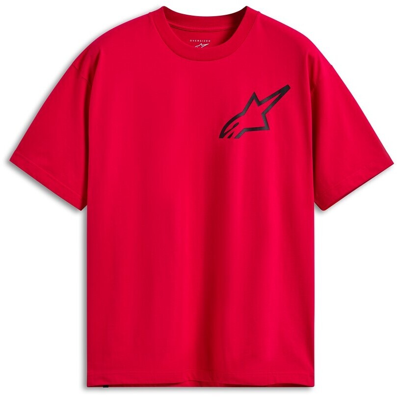 Maglia ONE OVERSIZED SS CSF Rosso taglia 2XL