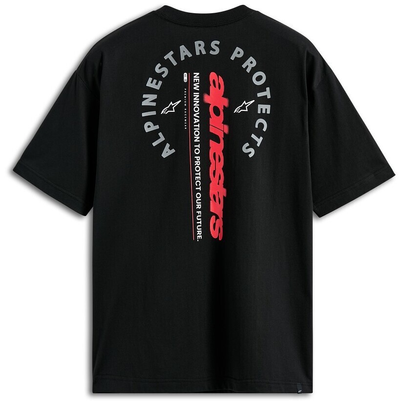 Maglia Alpinestars OVERHANG OVERSIZED SS CSF Nero