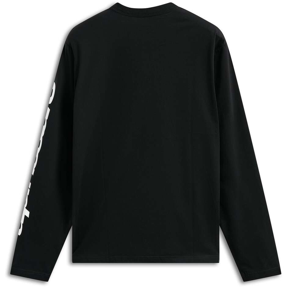 Maglia Alpinestars TRACKSIDE LS CSF Nero/Bianco