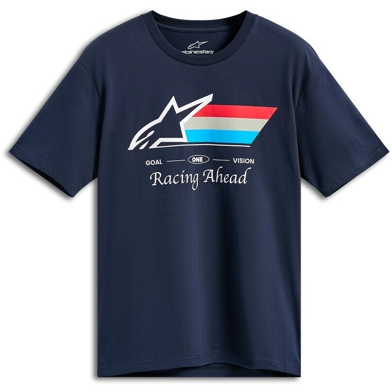 Maglia Alpinestars TRIFECTA SS CSF Blu Marina