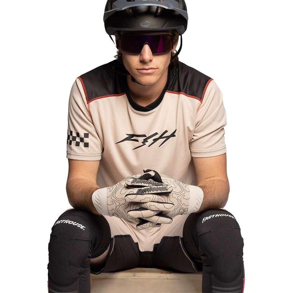Maglia Bici FASTHOUSE ALLOY 24.1 RONIN SS CREMA
