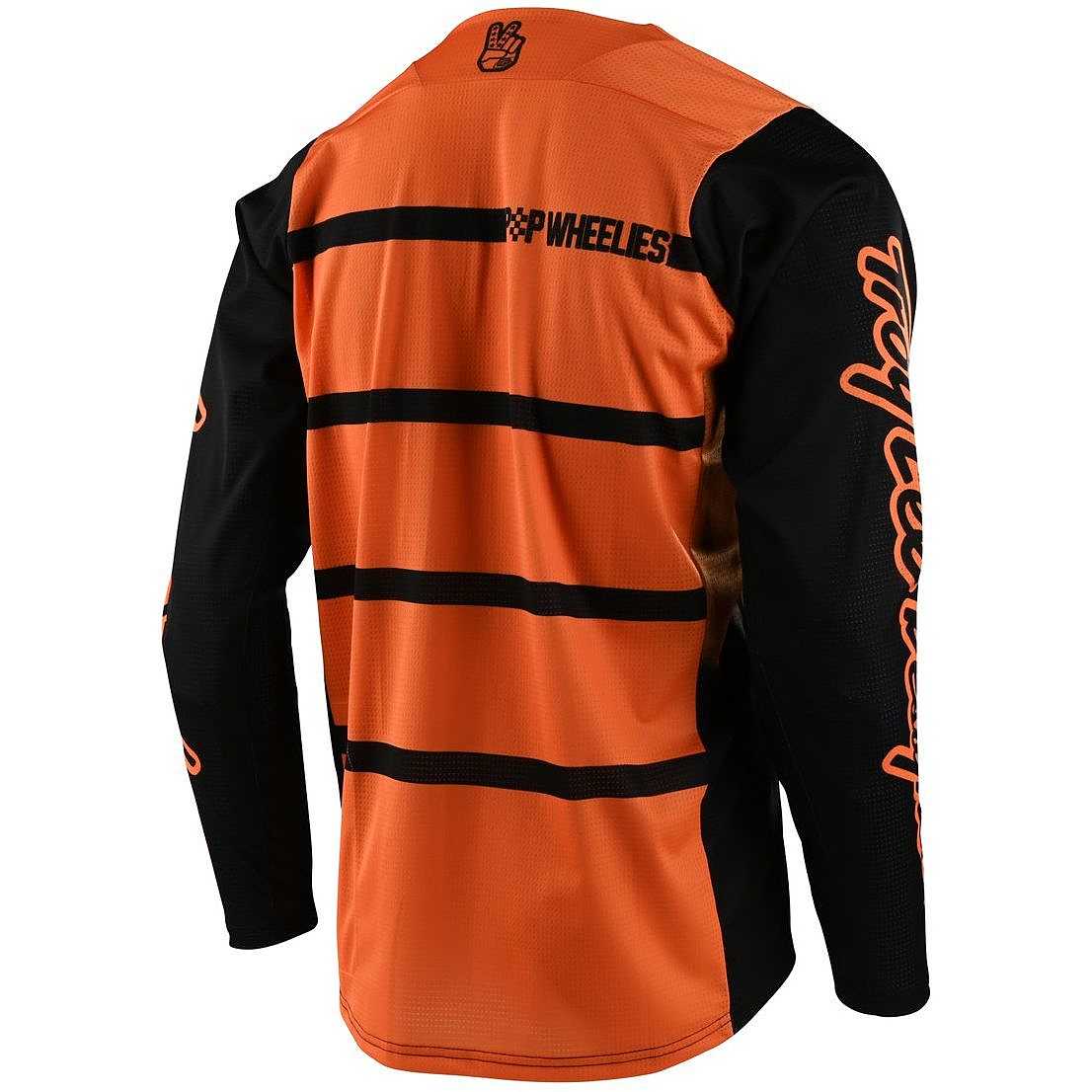 maglia mtb lilium donna nero Troy Lee Designs ciclismo