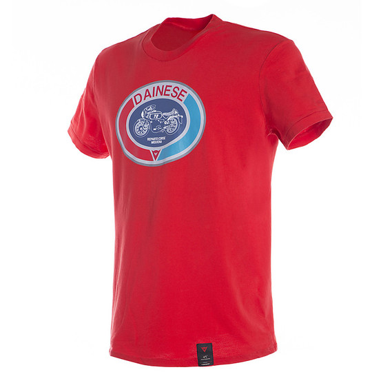 Maglia Casual Dainese MOTO72 T-Shirt Rosso