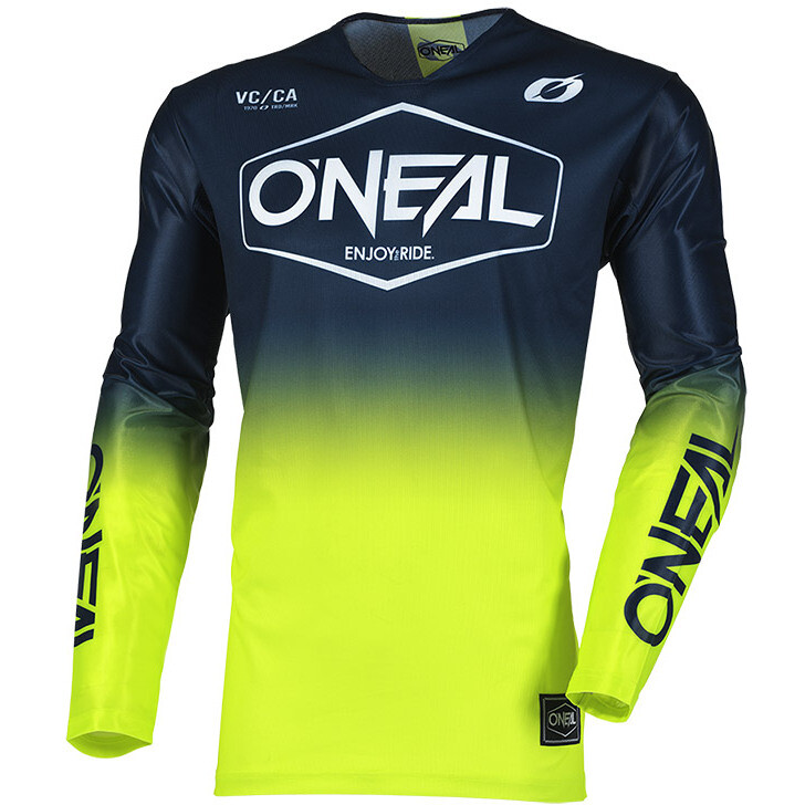 Maglia Cross Enduro Mayhem V.25 Hexx Blu Giallo taglia M