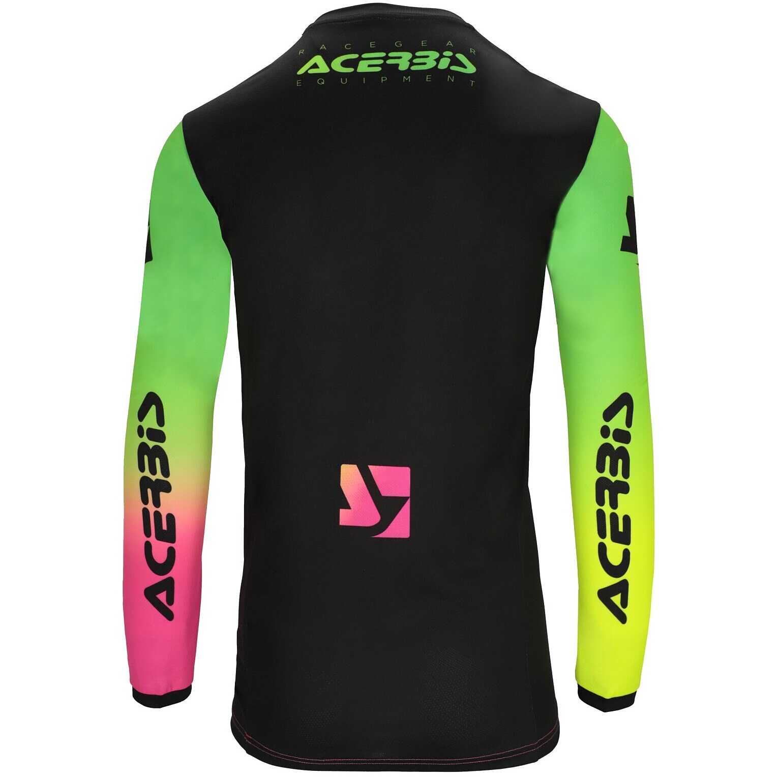 Maglia da Motocross Enduro ACERBIS MX J TRACK STABI Fucsia Giallo Fluo Vendita Online Outletmoto.eu