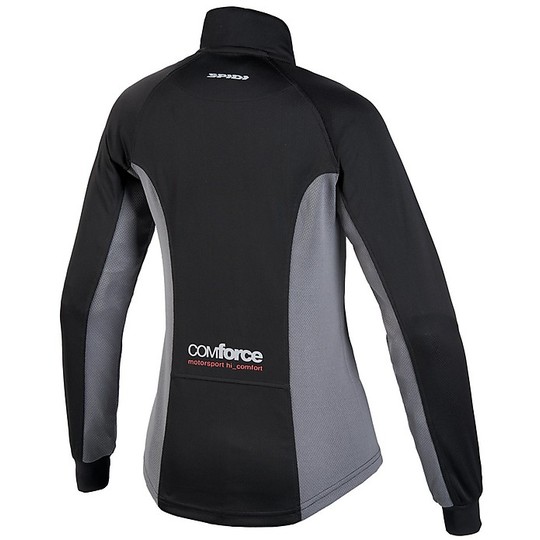 Maglia Intima Donna Termica Spidi THERMO CHEST LADY Nero Rosso