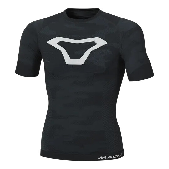 Maglia Intima Estiva Nero Grigio silver taglia L/XL