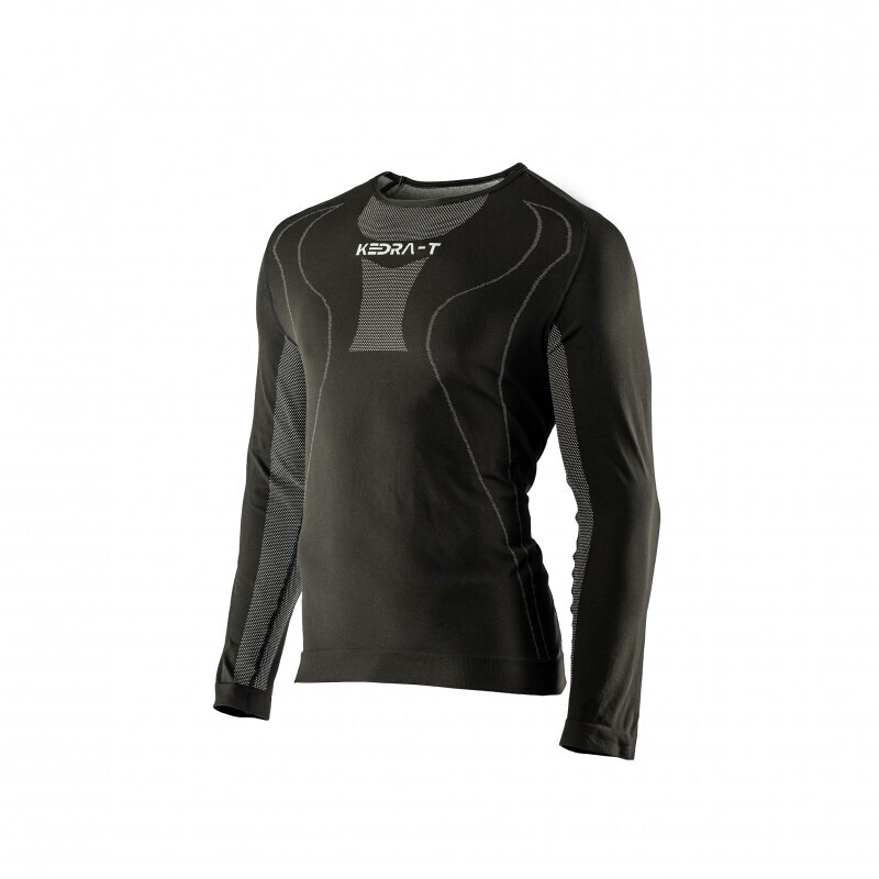 Maglia Intima Kedra Seamless Nera taglia XS/S