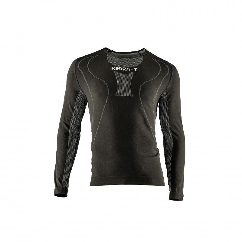 Santini Maglia Intima Maniche Lunghe Uomo - Next 2 Skin BM005GLLN2S - nero NE