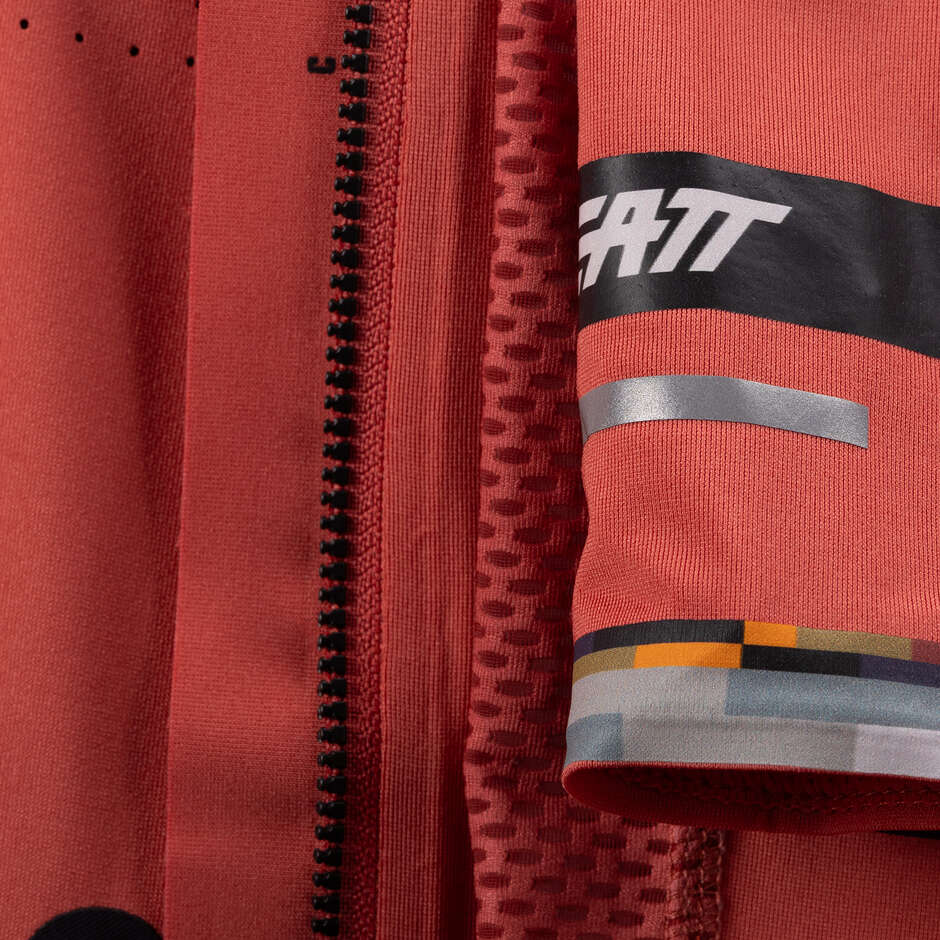Maglia Leatt Donna Mtb Endurance 5.0 Cargo - con Tasche Posteriori per Xc e Marathon Rosso