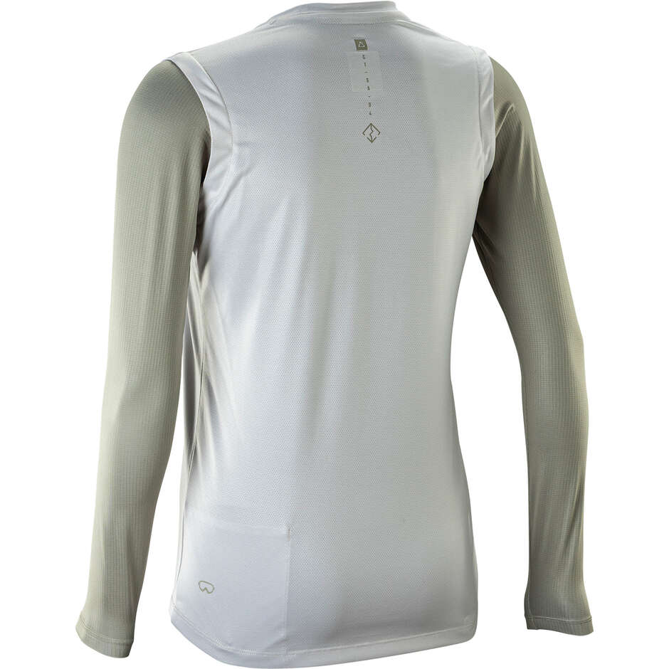 Maglia Leatt Donna Tecnica Mtb Gravity 2.0 Manica Lunga - per Enduro e Trail Bianco