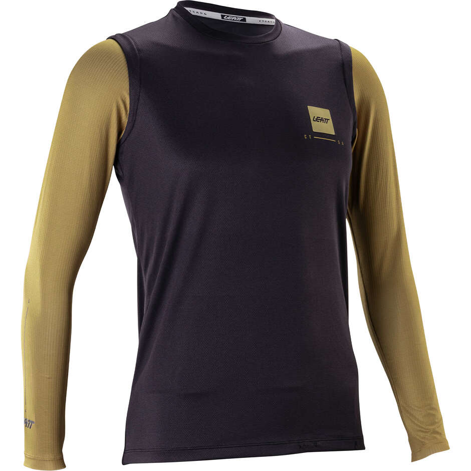 Maglia Leatt Donna Tecnica Mtb Gravity 2.0 Manica Lunga - per Enduro e Trail Nero