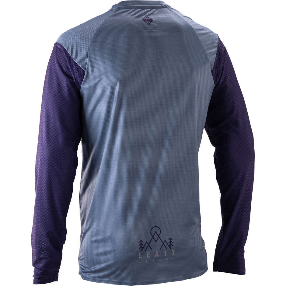 Maglia Leatt Mtb Trail 3.0 Long Sleeve Blu